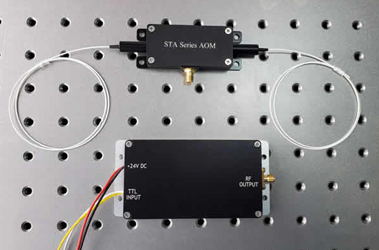 STA系列光纖耦合聲光調制器